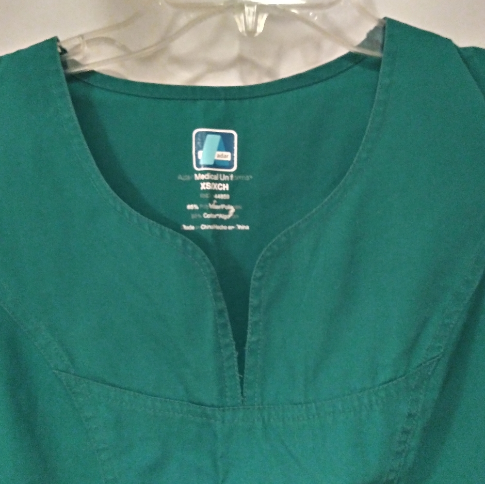 Adar Scrub Set Hunter Green - Picture 5 of 12